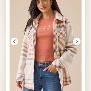 Alter’ed State Cole Fleece Shacket XS